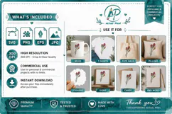 Wildflower Botanical Clipart Product Image 2