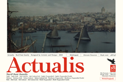 Actualis - Serif Font Family Product Image 1