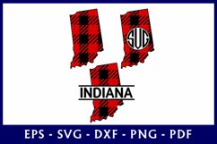 Indiana State Plaid Product Image 1