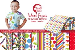 School Patterns, Crayola Papers AMB-977 Product Image 1
