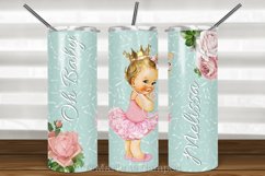 Baby Blondie Skinny Tumbler 20oz | Sublimation |Mint Product Image 1