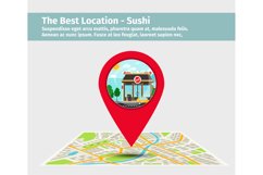 The best location sushi Product Image 1