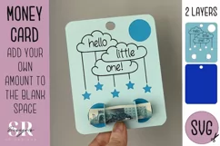 Baby shower Money card | Paper cutting | Money card Product Image 1