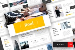 Roni - Business PowerPoint Template Product Image 1