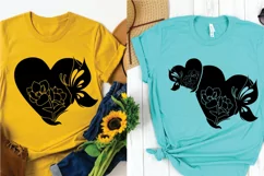 Butterfly Heart SVG PNG EPS DXF Files Butterfly SVG Cut File Product Image 7