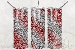 Candy Cane Sequins 20oz Skinny Tumbler Sublimation Product Image 2