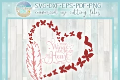 Your Wings Were Ready My Heart Was Not With Butterflies SVG Product Image 4