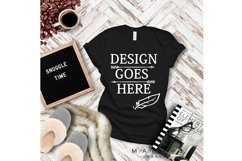 Adult T-Shirt/ T-Shirt Mock-up, Bella Canvas T-Shirts/ Product Image 1