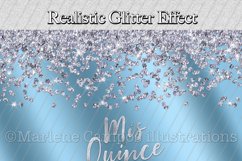 Mis Quince 20oz Skinny Tumbler|Light Blue|15th Birthday Product Image 3