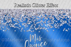 Mis Quince 20oz Skinny Tumbler|Royal Blue|15th Birthday Product Image 3