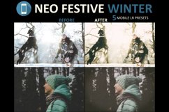 Neo Festive Winter Story mobile lightroom presets Product Image 7