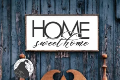 Home Sweet Home SVG, Farmhouse SVG Product Image 1