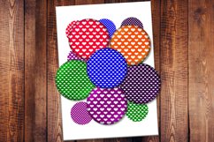 Heart, Bottlecaps, 2", 1.5", 1", 35mm, 30mm, Collage Sheet Product Image 2