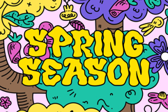 April Dream | Retro Cute Display Webfont for Playful Website Product Image 4