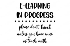 E-Learning In Progress Please Don&#039;t Ring Product Image 3