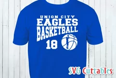 Basketball SVG | Basketball Template 0021 | Shirt Design Product Image 3
