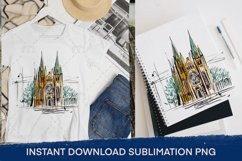 Church sublimation. Architectural design Product Image 1
