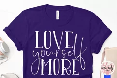 Love yourself more - Women Empowerment EPS SVG DXF PNG Product Image 3