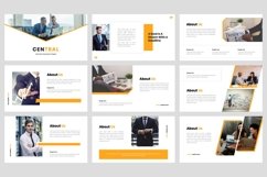 Central - Pitch Deck PowerPoint Template Product Image 2