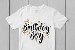 Birthday Boy - Birthday SVG EPS DXF PNG Cutting Files Product Image 3