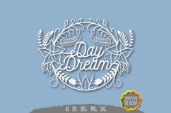 Day Dream Papercut SVG Product Image 1