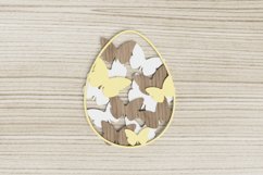 Easter laser cut file - Butterfly Egg Product Image 8