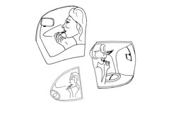 A set of icons related to beauty. Product Image 1