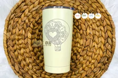 Hot air balloon paper cut design SVG / DXF / EPS / PNG files Product Image 5