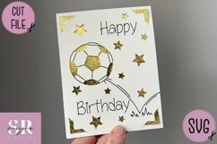 Birthday card insert design| Paper cutting |Cricut Card svg Product Image 2