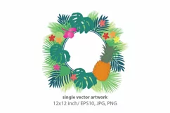 Palm branches - VECTOR ARTWORK Product Image 1