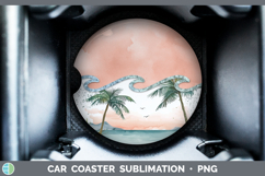 GorgeousAdd A Name Car Coaster design.