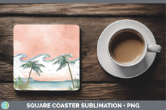 GorgeousAdd A Name Square Coaster design.