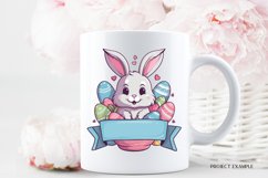 Add A Name Easter Sublimation  Easter Bunny Sublimation