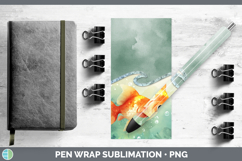 GorgeousAdd A Name Pen Wrap design.