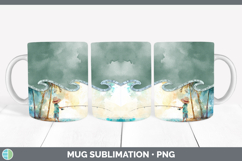 GorgeousAdd A Name Mug Wrap design.