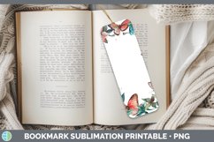 GorgeousAdd a Name Flowers Bookmark design.
