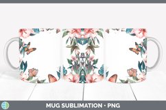 GorgeousAdd a Name Flowers Mug Wrap design.