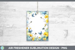GorgeousAdd a Name Flowers Air Freshener design.