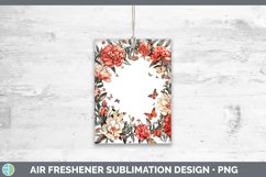 GorgeousAdd a Name Flowers Air Freshener design.