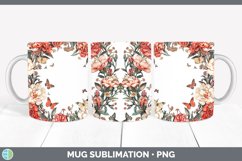 GorgeousAdd a Name Flowers Mug Wrap design.