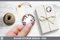 GorgeousAdd a Name Flowers Stickers design.