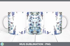 GorgeousAdd a Name Flowers Mug Wrap design.