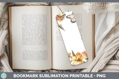 GorgeousAdd a Name Flowers Bookmark design.