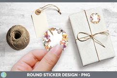 GorgeousAdd a Name Flowers Stickers design.