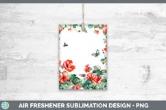 GorgeousAdd a Name Flowers Air Freshener design.