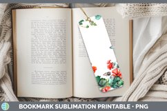 GorgeousAdd a Name Flowers Bookmark design.