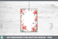 GorgeousAdd a Name Flowers Air Freshener design.