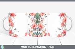 GorgeousAdd a Name Flowers Mug Wrap design.