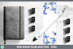 GorgeousAdd a Name Flowers Pen Wrap design.