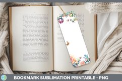 GorgeousAdd a Name Flowers Bookmark design.